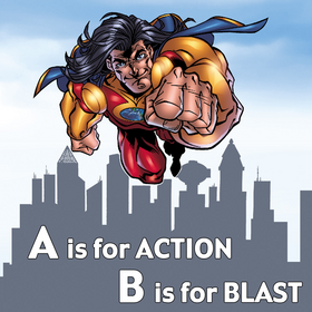Read Atlas: ABC's for Superheroes  1 Page 3 in English