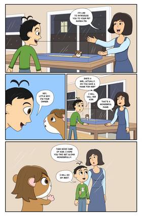 Read Chion and Kobi  1 Page 3 in English