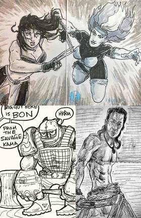 Read ART to the FACE   6 Page 9 in English