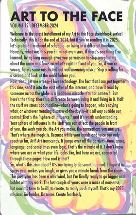 Read ART to the FACE   12 Page 3 in English