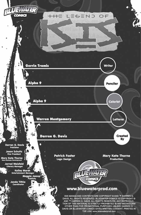 Read Legend of Isis: Manga  1 Page 2 in English