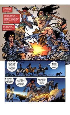 Read Billy The Kid Meets the Masked Striker  1 Page 6 in English