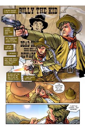 Read Billy The Kid Meets the Masked Striker  1 Page 7 in English