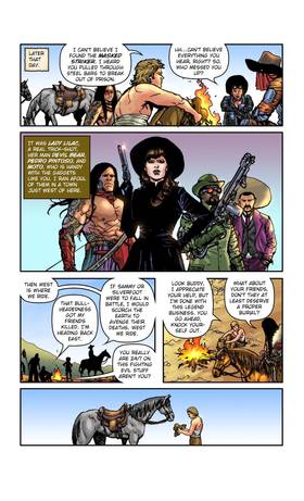 Read Billy The Kid Meets the Masked Striker  1 Page 8 in English