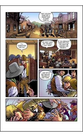 Read Billy The Kid Meets the Masked Striker  1 Page 9 in English