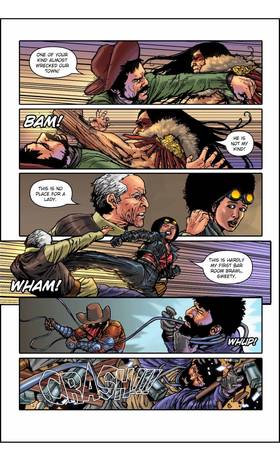 Read Billy The Kid Meets the Masked Striker  1 Page 10 in English