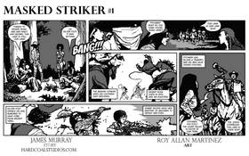 Read Masked Striker Webcomic  1 Page 1 in English