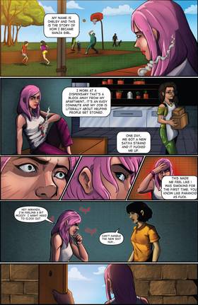 Read GANJA GIRL  1 Page 2 in English
