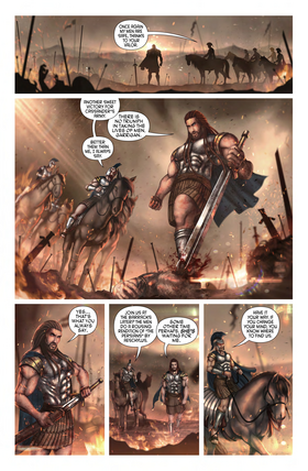 Read Knights of the Golden Sun  3 Page 4 in English