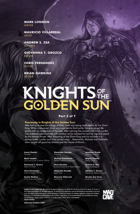 Read Knights of the Golden Sun  5 Page 2 in English