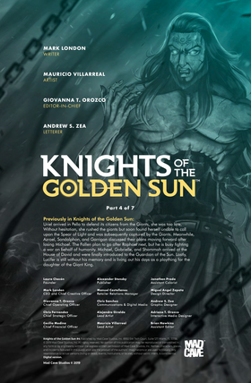 Read Knights of the Golden Sun  4 Page 2 in English