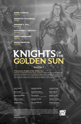 Read Knights of the Golden Sun  7 Page 2 in English