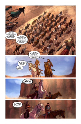 Read Knights of the Golden Sun  13 Page 3 in English