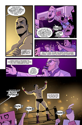 Read Over the Ropes  1 Page 4 in English