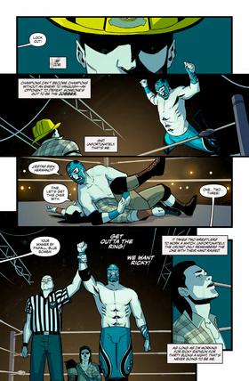 Read Over the Ropes  1 Page 6 in English