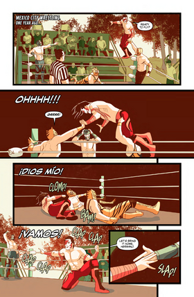 Read Over the Ropes  4 Page 4 in English