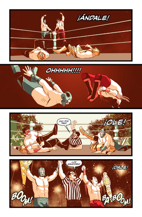 Read Over the Ropes  4 Page 5 in English