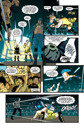 Read Over the Ropes  6 Page 4 in English