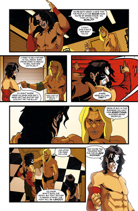 Read Over the Ropes  7 Page 6 in English