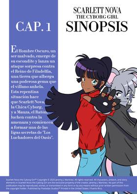 Read Scarlett Nova The Cyborg Girl  1 Page 2 in Spanish