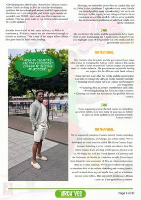 Read THE ARCHIVES MAGAZINE Vol 1 Issue 1  1 Page 6 in English