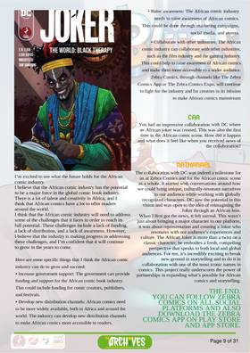 Read THE ARCHIVES MAGAZINE Vol 1 Issue 1  1 Page 9 in English