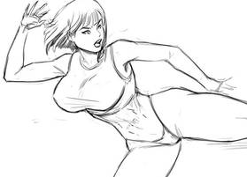Read THE GREATEST BATTLES OF RED NINJA MOMIJI  1 Page 9 in English