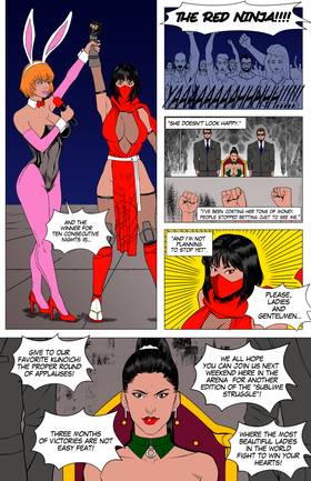 Read THE GREATEST BATTLES OF RED NINJA MOMIJI  1 Page 5 in English