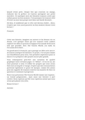 Read The Unseen World - Français  1 Page 4 in French