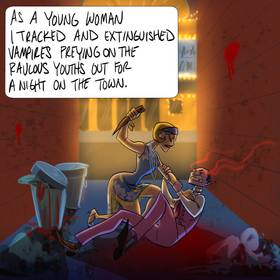 Read Aunt Marion (A "Damien-Omen II" Fan Fic)  1 Page 5 in English