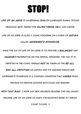 Read Life of an Aspie  1 Page 2 in English