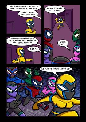 Read Z-Chrome Warriors  4 Page 8 in English