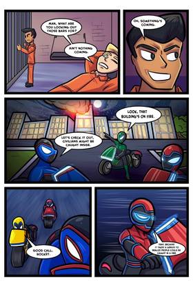 Read Z-Chrome Warriors  8 Page 4 in English