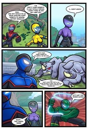 Read Z-Chrome Warriors  12 Page 9 in English