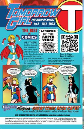 Read TOMORROW GIRL the Series  2 Page 2 in English