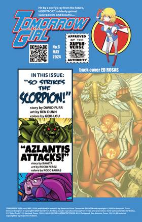 Read TOMORROW GIRL the Series  6 Page 2 in English