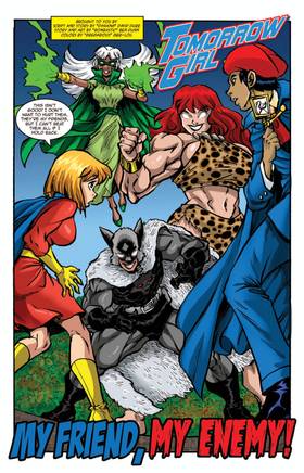 Read TOMORROW GIRL the Series  8 Page 3 in English