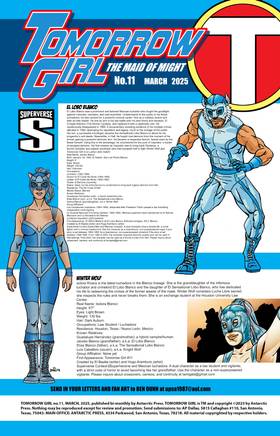 Read TOMORROW GIRL the Series  11 Page 2 in English