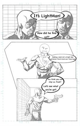 Read LightMan Series   1 Page 6 in English