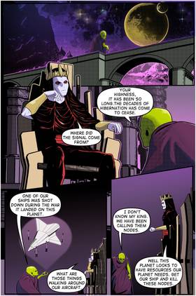 Read Ally Winters and Malcolm Walker: The Siege of the Hollowborns  1 Page 9 in English