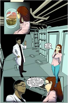 Read Ally Winters and Malcolm Walker: The Siege of the Hollowborns  1 Page 4 in English