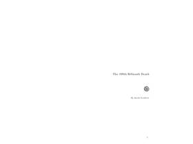 Read The 109th Billlionth Death  1 Page 1 in English