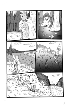 Read Bucket the Barbarian  1 Page 3 in English