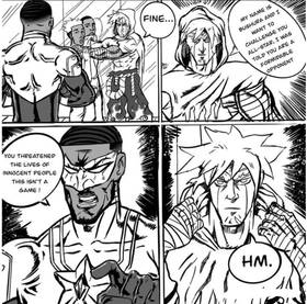 Read The Unbreakable All-Star’s Indie-Verse Battles!  2 Page 6 in English