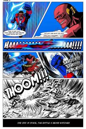 Read The Unbreakable All-Star’s Indie-Verse Battles!  3 Page 5 in English