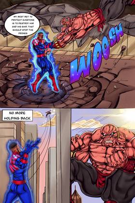 Read The Unbreakable All-Star’s Indie-Verse Battles!  3 Page 8 in English