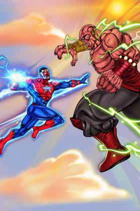 Read The Unbreakable All-Star’s Indie-Verse Battles!  3 Page 10 in English