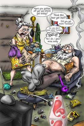 Read Sex, Drugs and Candy Canes:  The Santa Claus Story  1 Page 10 in English