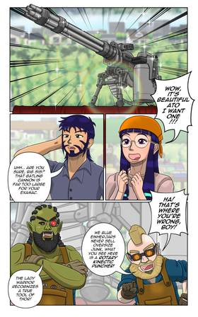 Read Mission Mecha Maiden  6 Page 3 in English