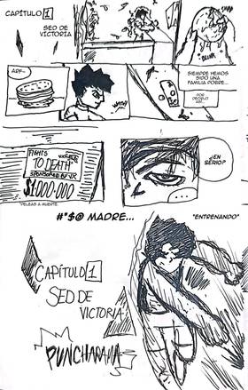 Read PUNCHARAMA  1 Page 3 in Spanish